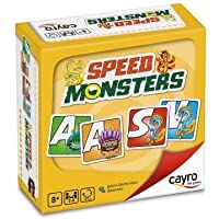 Cayro - Speed Monsters - Juego Palabras y Desarrollo lingüístico - Juego de Mesa - Desarrollo de Memoria y expresión…